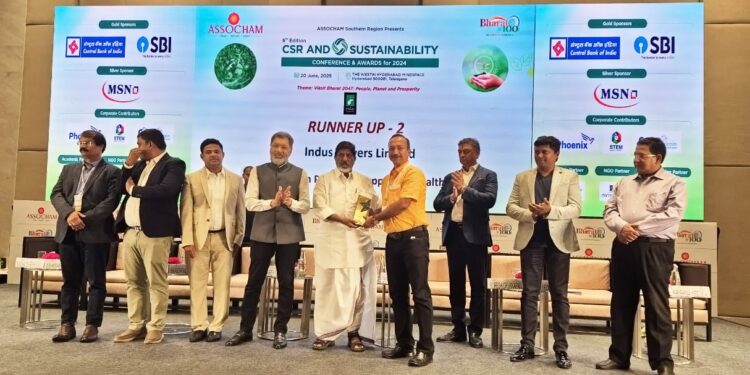 REC wins ASSOCHAM CSR award for healthcare support