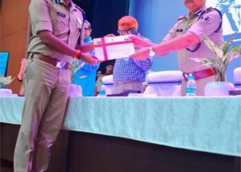 Saran SSP honored as 191 girls rescued in year-long crackdown on trafficking