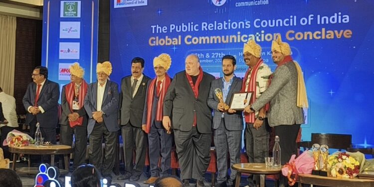 REC’s Irfan Rashid bags Chanakya Jury Special Award: A rising star in corporate communications