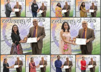 Hindi Diwas celebrated at Indian Embassy in Dublin with 15 Indian languages