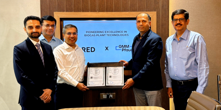 RED, GMM Pfaudler partner to make paddle agitators in India for CBG plants