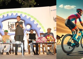 Cyclists gear up for inaugural Tour de Thar 2025