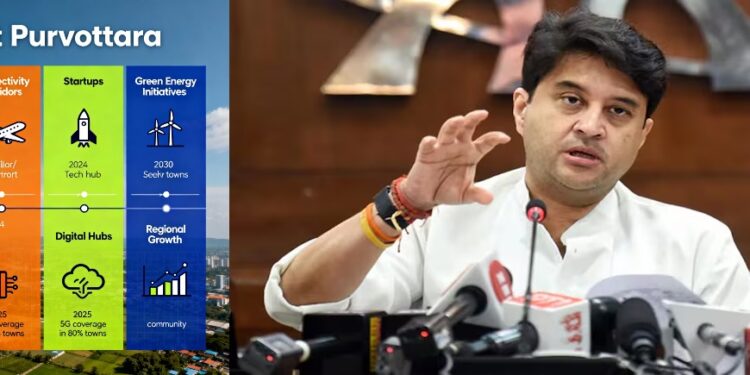 Scindia to outline DoNER’s key milestones, roadmap for ‘Viksit Purvottara’ tomorrow