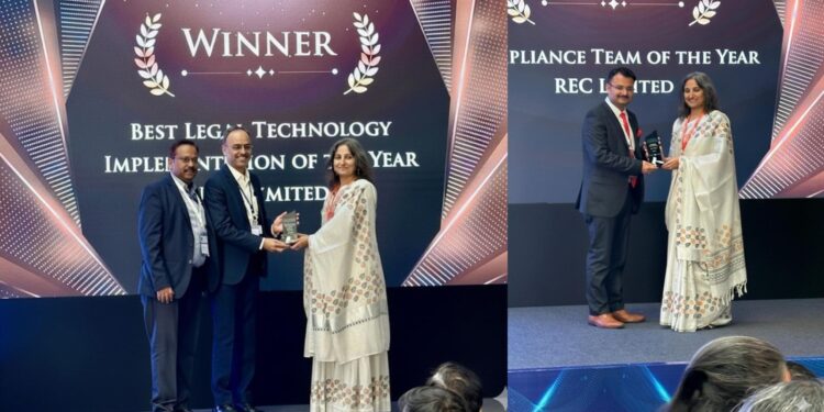 REC Limited secures three top honors at Legal & Compliance Summit