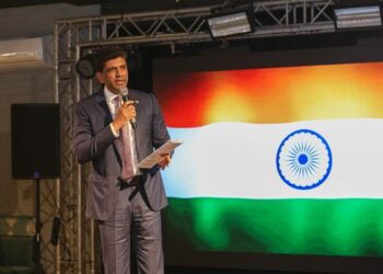 MoS Pemmasani calls on Indian diaspora in Baku to mentor, invest and strengthen India’s global future