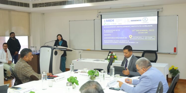 CyberPeace, MDI Gurgaon shape global responsible AI agenda
