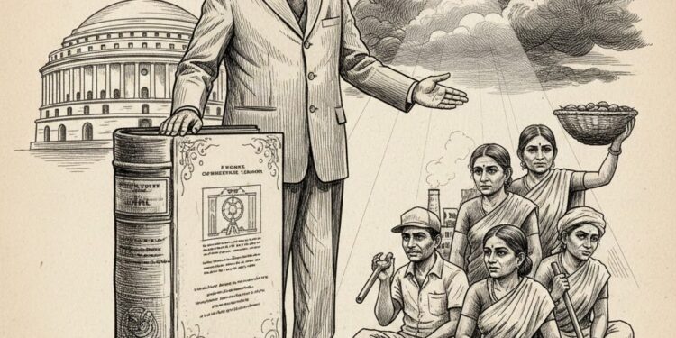 A Tribute to Dr. B.R. Ambedkar: Architect of the Constitution and Champion of Workers’ Rights