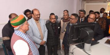 Law Minister Arjun Ram Meghwal inaugurates in-house printing facility at Legislative Department