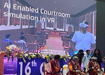 AI-Enabled VR courtroom simulation launched at Gujarat National Law University