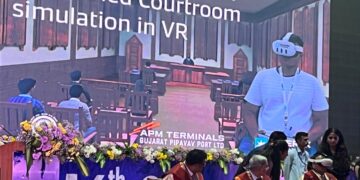 AI-Enabled VR courtroom simulation launched at Gujarat National Law University