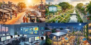 Urban India at risk : Rapid urban growth meets escalating climate threats