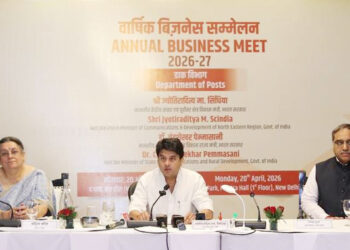 Scindia notes 16% postal revenue growth, charts FY27 strategy